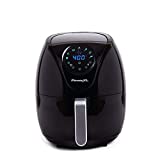 PowerXL Air Fryer 7 QT Maxx Classic , Extra Hot Air Fry, Cook, Crisp, Broil, Roast, Bake, High Gloss Finish, Black (7...
