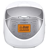 CUCKOO CR-0632F | 6-Cup (Uncooked) Micom Rice Cooker | 9 Menu Options: White Rice, Brown Rice & More, Nonstick Inner...