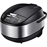 COMFEE' 5.2Qt Asian Style Programmable All-in-1 Multi Cooker, Rice Cooker, Slow Cooker, Steamer, Saute, Yogurt Maker,...
