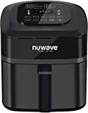 NUWAVE Brio 7-in-1 Air Fryer Oven, 7.25-Quart with One-Touch Digital Controls, Non-Stick Air Circulation Riser &...
