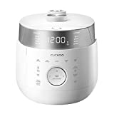 CUCKOO CRP-LHTR1009F | 10-Cup (Uncooked) Twin Pressure Induction Heating Rice Cooker | 16 Menu Options:...