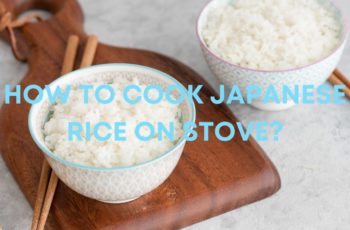 How to cook japanese rice on stove?