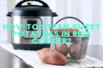 How to steam sweet potatoes in rice cooker?